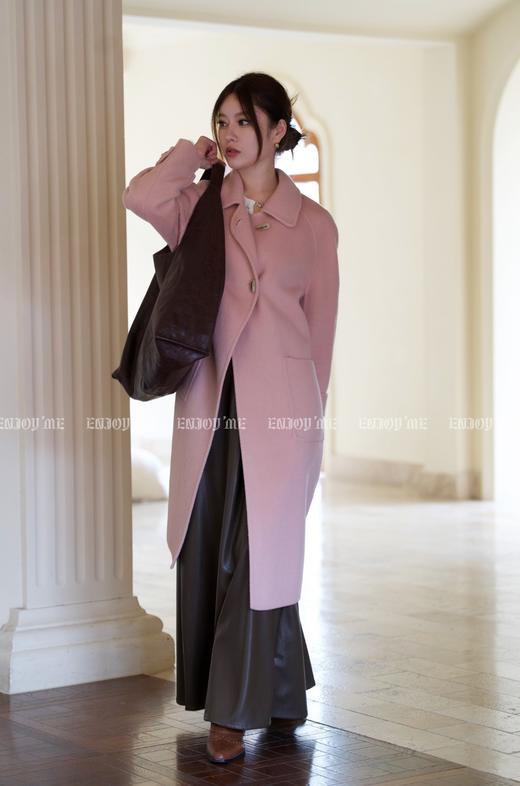 【门店同款】冬季自然奢绒-两粒扣驼绒大衣 154444616 商品图4