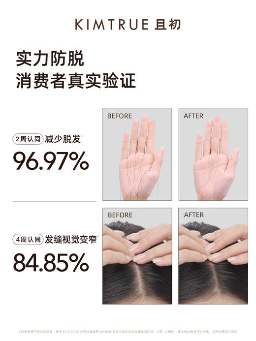 【防脱特证】且初头皮防脱泡泡精华液 商品图4