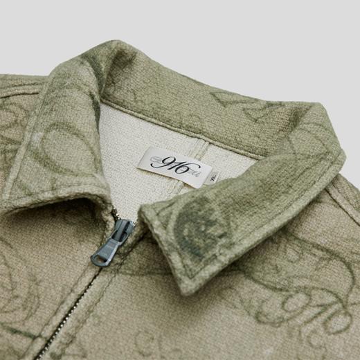 GOODBAI 916 涂鸦印花翻领拉链外套 商品图3