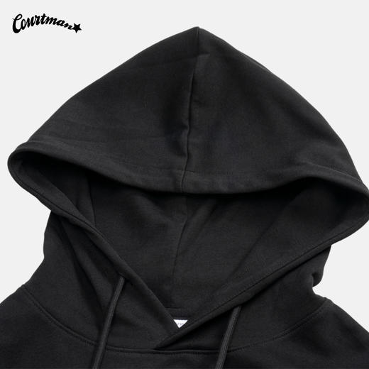 【福利大放送】COURTMAN星标大logo连帽卫衣2023秋冬宽松运动休闲外套男女暖 商品图4