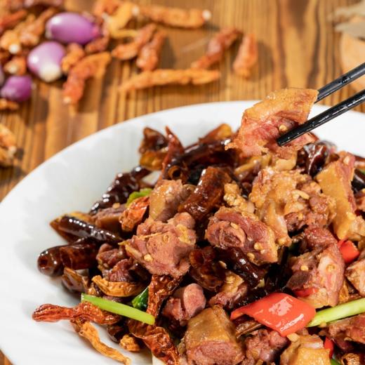 传统手工腌制  自然晾晒风干 腊鸭腿  （300g±20g/袋   ） 商品图4