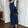 裁缝学苑AS61 复古百搭气质A字牛仔背带连衣裙纸样女装打版裁剪 商品缩略图2