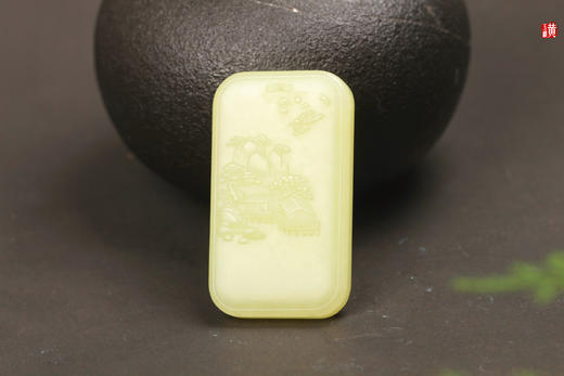 和田玉黄玉【观音】吊坠 商品图1