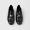PRADA 普拉达 女士拉绒皮革乐福鞋 黑色 1D276N 055 F0002 商品缩略图1