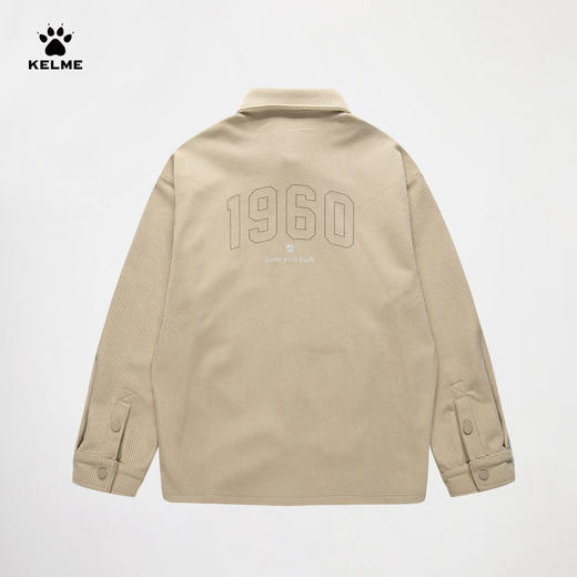 卡尔美冬季篮球潮流系列翻领风衣 商品图1