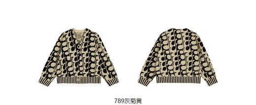jnby  23年冬款  短款开襟毛衫  1N0311990 商品图13