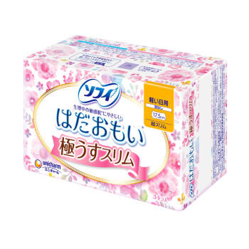 苏菲Sofy 温柔肌175mm 34片 超薄棉柔日用护垫迷你卫生巾 /个人护理 /女性护理 /卫生巾 商品图2