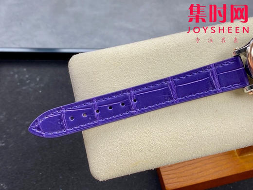 萧邦快乐钻系列机械腕表 快乐钻（HAPPY DIAMONDS）表盘直径 中号30mm五钻款 新款薰衣草紫 商品图8