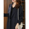 原形西装领风衣女中长款2023秋季新品气质显瘦韩版设计感时尚外套 商品缩略图3