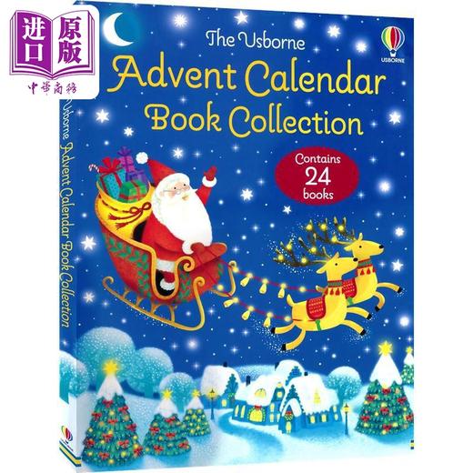 【中商原版】The Usborne Advent Calendar Book Collection 圣诞倒数日历 24册 经典童话 故事绘本 英文原版 进口儿童图书 商品图0