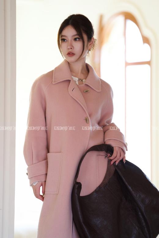 【门店同款】冬季自然奢绒-两粒扣驼绒大衣 154444616 商品图2