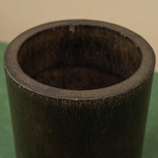 清早期 紫檀素工笔筒 商品图1