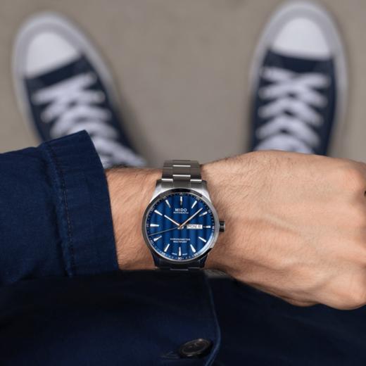 美度 MIDO 舵手系列长动能天文台认证全自动机械腕表 M038.431.11.041.00 商品图4