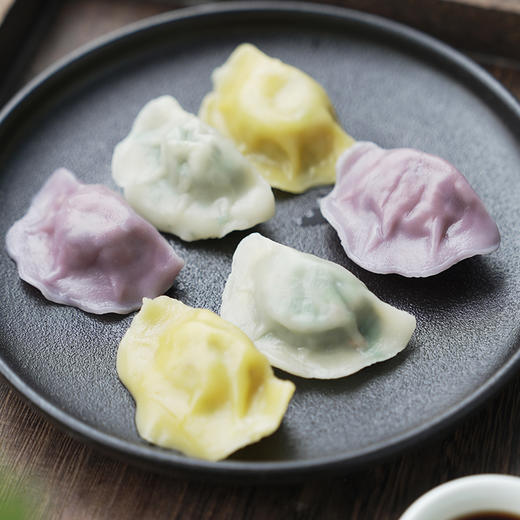 妙维根彩色鲜蔬水饺饺子 罗汉珍菌&田园玉米&翡翠荠菜 360g*3袋 (18个/袋) 商品图1