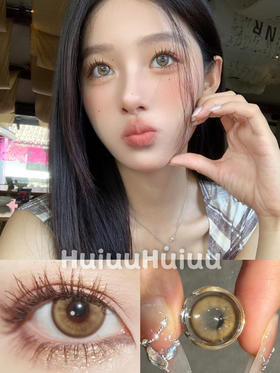 【中直径半年抛】LYMYCON-橙子温柔-14.2mm【年抛 0-1000度 含有525/575】