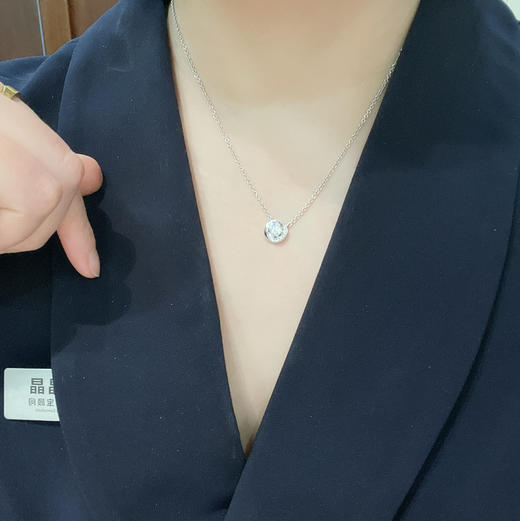 【玫瑰之约】钻石项链   CB2306011 商品图6