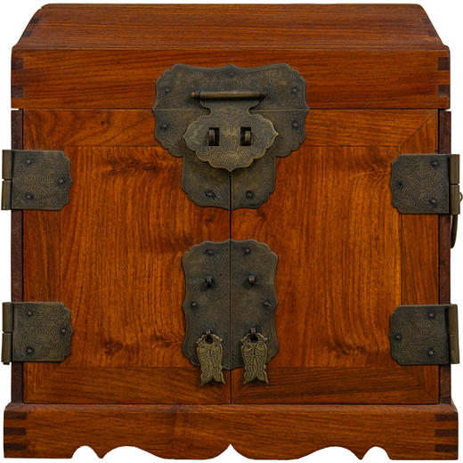 二十世纪 红木盝顶官皮箱 商品图5