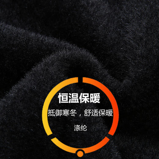 【新款DWP】大依优型大码加绒长袖Polo衫翻领男装加肥加大体恤大号上衣胖子 商品图2