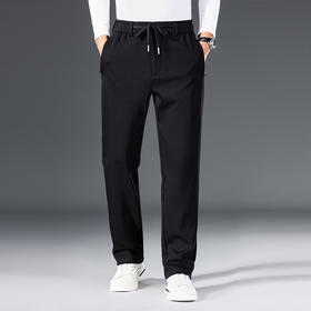 纯棉【新款DWN】大依优型大码直口休闲裤运动针织长裤加肥加大弹力舒适胖子肥佬裤子