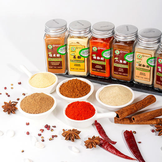 有机白胡椒粉有机五香粉有机花椒粉烧烤蘸料撒料调味料【京东快递送货上门】 商品图1