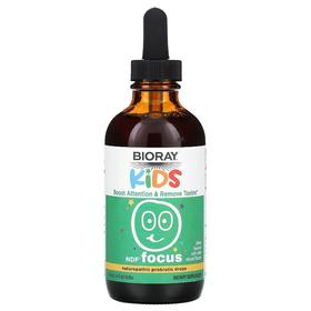 Bioray NDF Focus儿童提高注意力和清洁草本滴剂118ML