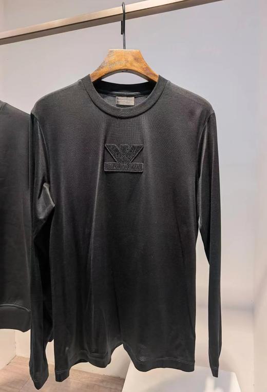 领先专柜的正品阿玛尼胸前logo长袖/卫衣..2024年才上市.. 商品图2