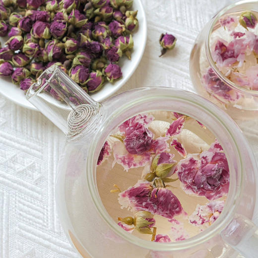 正宗新疆和田玫瑰花茶80克*3罐 商品图2