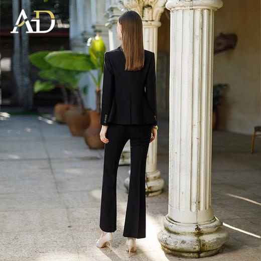 AD显瘦西装微喇裤高级感西服套装女秋季新款正式场合职场通勤正装 商品图4