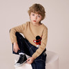 mettekids儿童100%羊绒衫2023秋冬新款提花工艺加厚针织男童毛衣 商品缩略图2