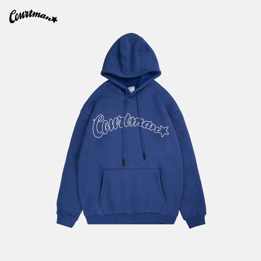 【加绒加厚】加绒连帽卫衣，柔软舒适，加绒保暖，颜色准好搭配 商品图1