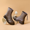 【年后发货】Safiya/索菲娅2023秋冬 潮流街头粗跟百搭英伦弹力瘦瘦短靴 SF34116133 商品缩略图1