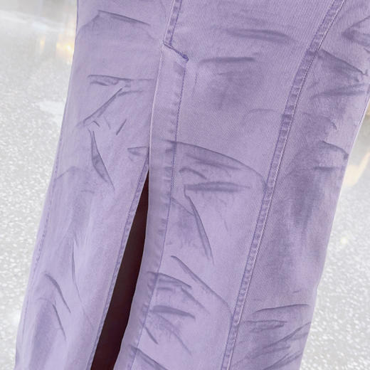 -LZ3B32 茈藐色100%棉半裙 商品图3