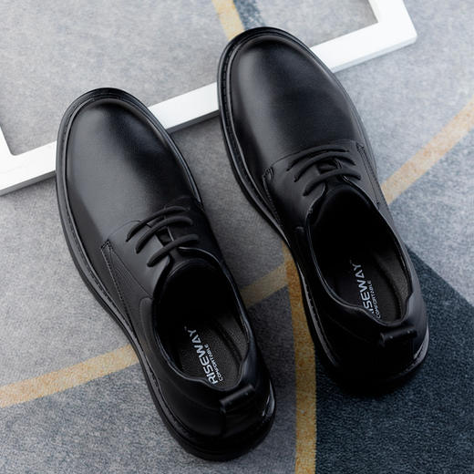 增高7cm男士皮鞋商务内增高男鞋正装皮鞋增高鞋男新郎婚鞋 商品图2