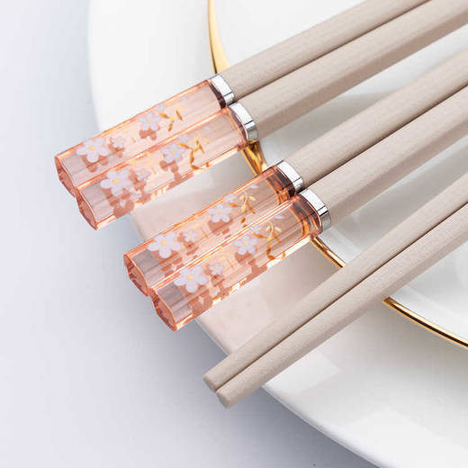 康巴赫生活馆客满多抗菌银离子合金筷5双装 商品图1