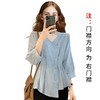 裁缝学苑AS52收腰衬衫纸样女装新款衬衣法式不规则上衣裁剪样衣图 商品缩略图2