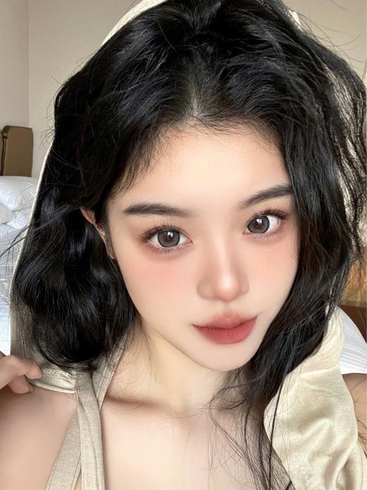 kaylens半年抛 肉松团子/糯米团子 14.5mm  非离子 棕/灰 商品图3