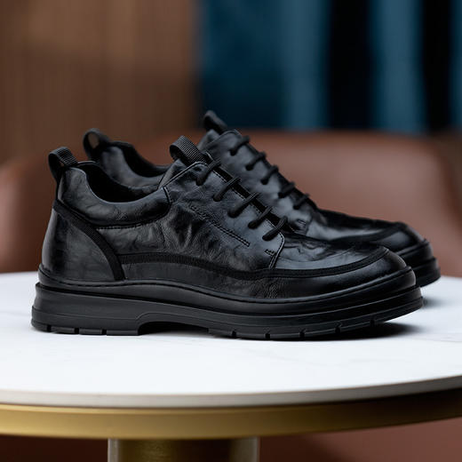增高6cm男士皮鞋正装商务内增高男鞋皮鞋增高鞋男新郎婚鞋 商品图3