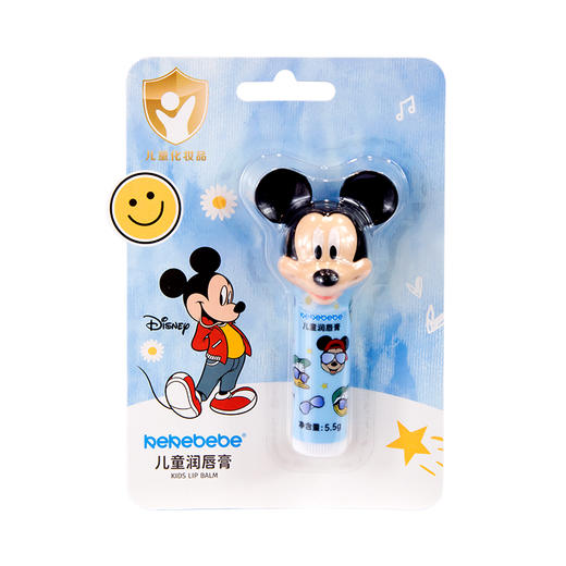 kekebebe迪士尼联名款儿童保湿柔润面霜50g+联名款儿童润唇膏 商品图3