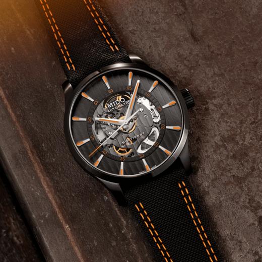 美度 MIDO 舵手系列镂空款长动能腕表 M038.436.37.051.00 商品图5