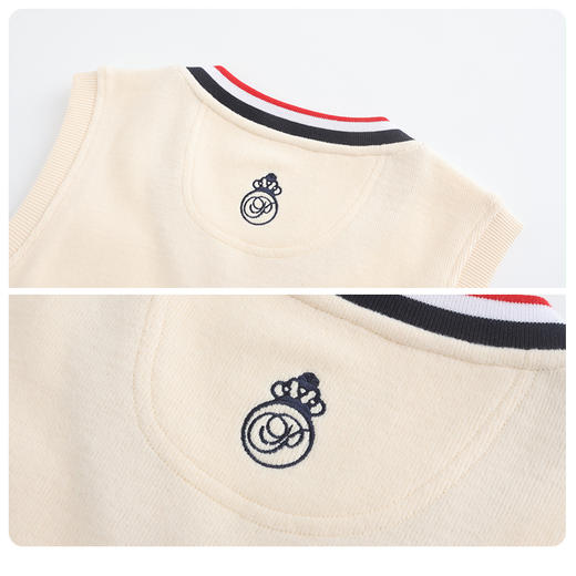 BMW-303D( PROSIMON高尔夫秋冬女款V领针织马甲背心) 商品图4