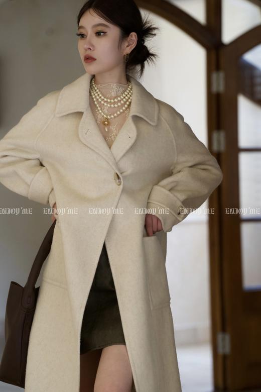 【门店同款】冬季自然奢绒-两粒扣驼绒大衣 154444616 商品图8