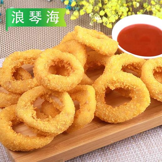 26B浪琴海裹粉鱿鱼圈（黄糠）500g/袋 10袋/件 商品图0