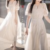 裁缝学苑AQ179 天丝泡泡袖无领收腰连衣裙纸样女装裙子打版裁剪板 商品缩略图4