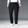纯棉【新款DWN】大依优型大码直口休闲裤运动针织长裤加肥加大弹力舒适胖子肥佬裤子 商品缩略图8