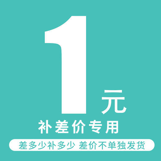 补差价专用！（差多少补多少，非商品，不单独发货） 商品图0