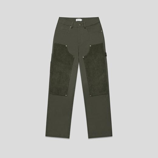 GOODBAI直筒膝盖补强工装裤 商品图2