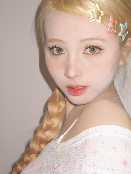 【中直径半年抛】LYMYCON-橙子温柔-14.2mm【年抛 0-1000度 含有525/575】 商品图12