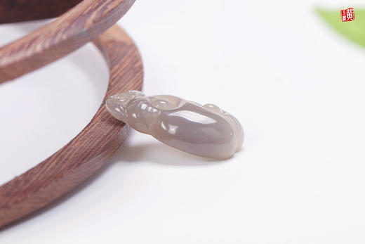 和田玉【如意】吊坠  配精美挂绳 商品图3