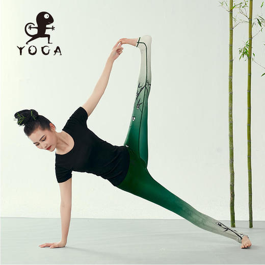 壁虎瑜伽【2310SY245】棉美背螺纹短袖（一体式胸垫）【5天发货】 商品图5