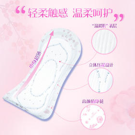苏菲Sofy 温柔肌175mm 34片 超薄棉柔日用护垫迷你卫生巾 /个人护理 /女性护理 /卫生巾